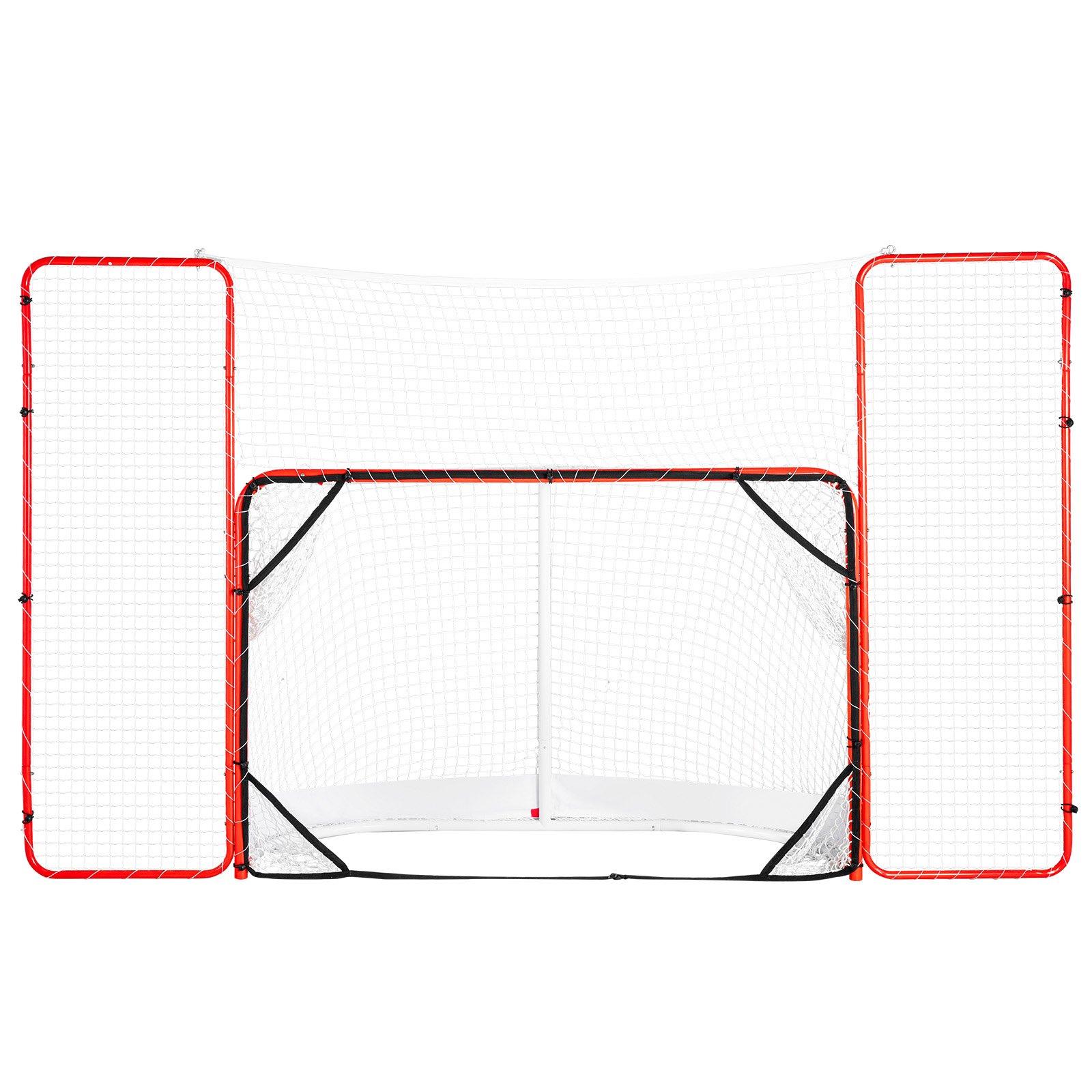 VEVOR Hockey Goal with Backstop and