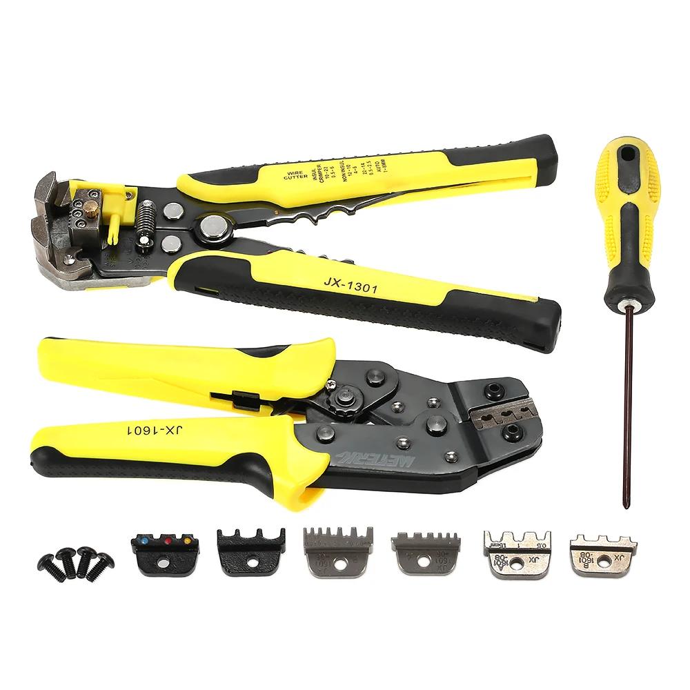 

4 In 1 Wire Crimping tool Set Plier Automatic Stripping Plier Cord End Terminal Wire Stripper Cable wire Strippers Crimping Tool