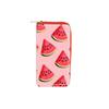 New Cartoon Blueberry Banana Long Zipper Wallet, Fruit Wallet