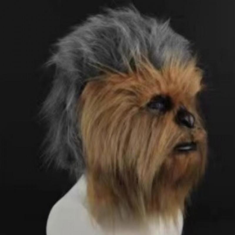 Star Wars Chewbacca Mask Latex Plush Cosplay Halloween Costume Party