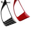 For Fiat 500 Abarth 595 2012 2013 2014 2015 2016 2017 2018      Car Steering Real Soft Carbon Fiber Sticker