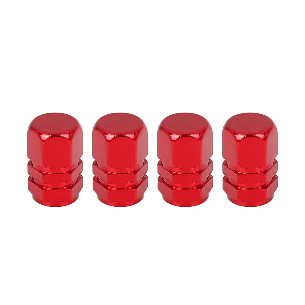 X AUTOHAUX Tire Stem Valve Cap Wheel Valve Cover 4pcs
