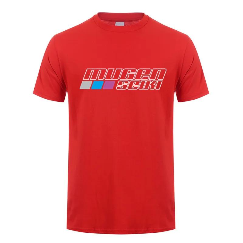 Mugen Seiki T Shirts Unisex Casual Summer Short Sleeve Mans Cool Cotton Tshirt Tops Tees