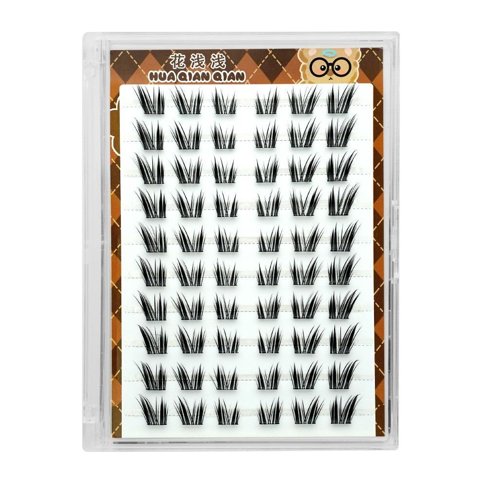 

Long Lasting Glue Free False Eyelashes Fluffy Self-adhesive Lash Clusters Women Style 11