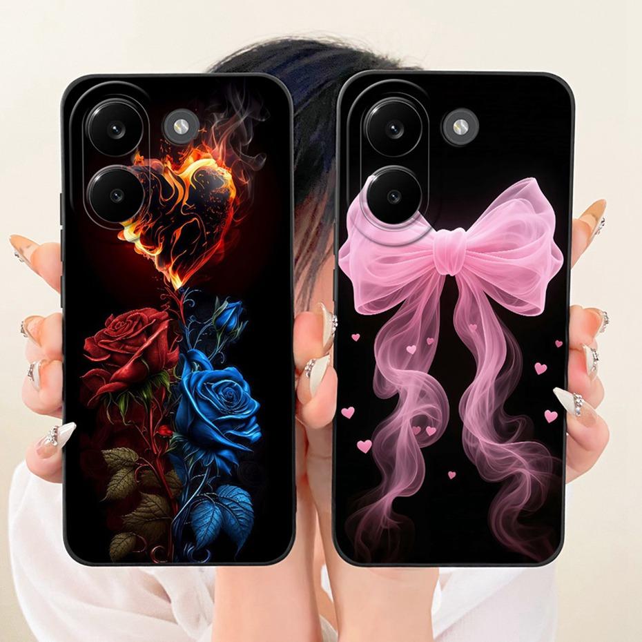 Cute Printed Phone Case For Xiaomi Poco X8 Pro X8Pro Max Soft Silicone Shockproof Cases For Poco X8 Pro Max X 8 Pro Cover Bumper