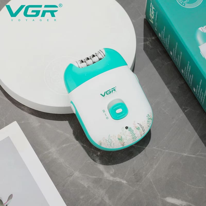 2026 VGR V-726 New Epilator Women Shaver Mini Plucker USB Rechargeable Electric Pedicure for Face Legs Bikini Precise and Gentle Home Hair Removal