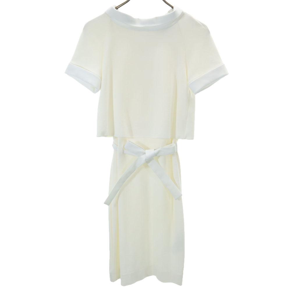 Emporio Armani Short sleeve Layered one piece 36 white Women Used