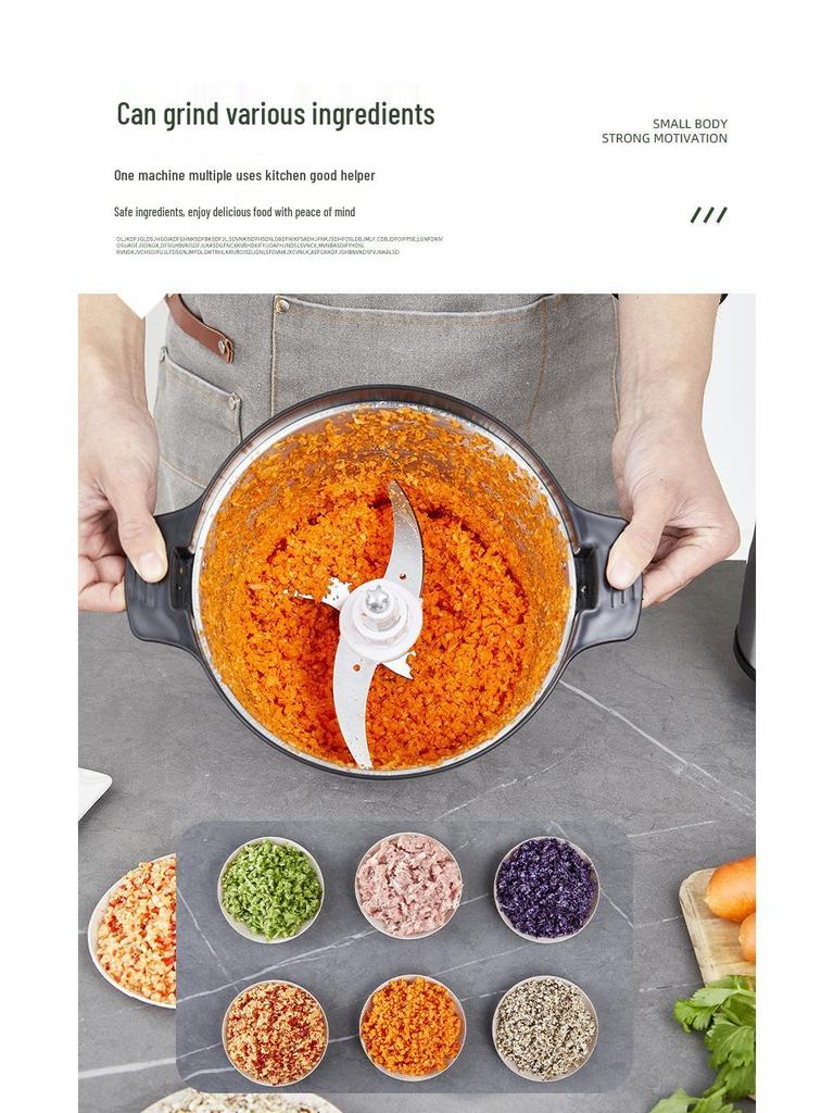 Multifunctional Stainless Steel Meat Grinder & Vegetable Masher for Baby Food
