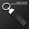Car Vintage Leather Keychain Ring Zinc Alloy Chain Key For Mitsubishi Colt I200 Space Delica Triton Eclipse Outlander Pajero ASX HZ8