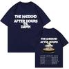The Weeknd Vintage Latin America  Tour Tshirt Graphic Cotton T Shirts Hip Hop Short Sleeve Tees Casual Unisex Tshirt YK