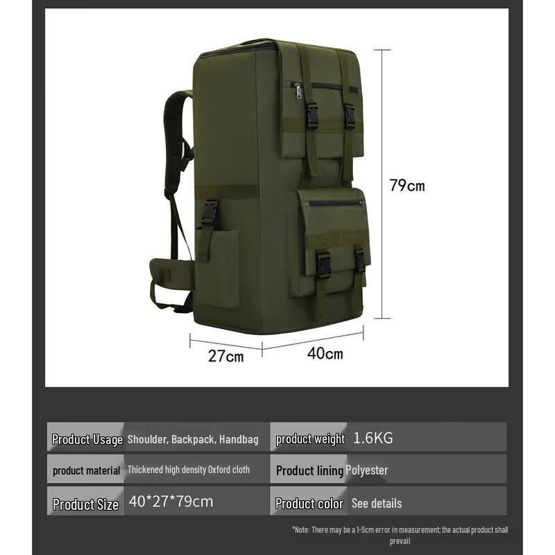 Bingying 120L Outdoor Mountaineering Backpack