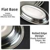 Oval Shape Barbecue Plate Stainless Steel Large Serving Plate New Steamed Fish Plate  Kitchen Use