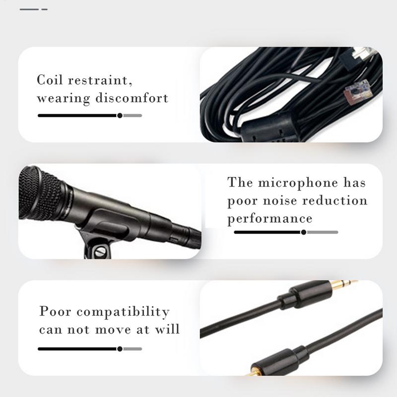 New 2.4G Head Mounted Wireless Microphone Transmitter Microfone For Voice PA System Guitar Teaching Fitness Gaming Mic