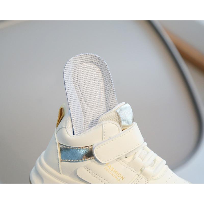 Children's Sports Shoes - New Spring/Autumn Arrival, High-Top White Sneakers for Girls, Casual Skate Shoes for Boys, Soft-Soled Shoes for Toddlers