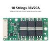 BMS 10S 36V 20A 18650 Battery Charge Board Balance Equalize PCM Short Circuit Protection