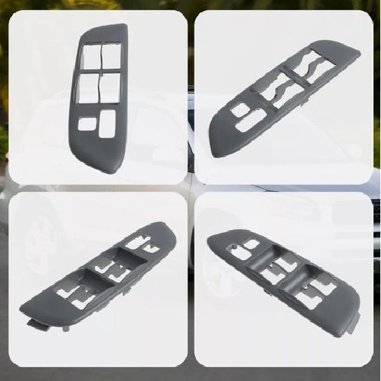 Driver Left Power Window Switch Bezel Trim Gray For 2001 2002- 2005 Toyota Rav4