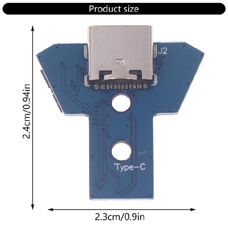 Flat Cable Compatible Charging Port Adapter for JDS-040 JDS-05 Controller With 5 Poles USB C Interface Upgrade