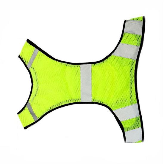 High Visibility Reflective Sport Night Working Cycling Running Safety Vest Top