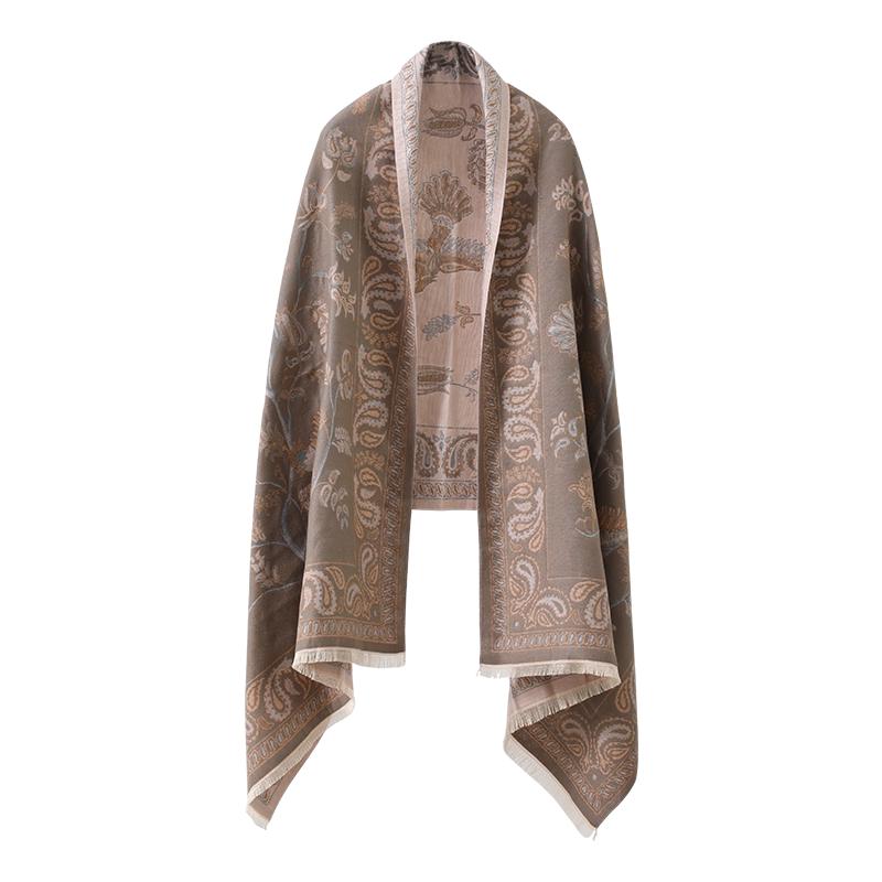 

Элегантный ветрозащитный теплый шарф для женщин