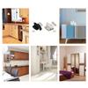 10 Pack Sturdy Stainless Steel Magnetic Push Open Door Catch Home Accessory for Cabinets Easy To Installion Latches