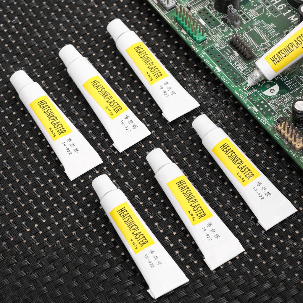 5g Thermal Silicone Glue Heatsink Paste Plaster Viscous Adhesive for Electronics Encapsulation LED IC Cooler Radiator Sealers