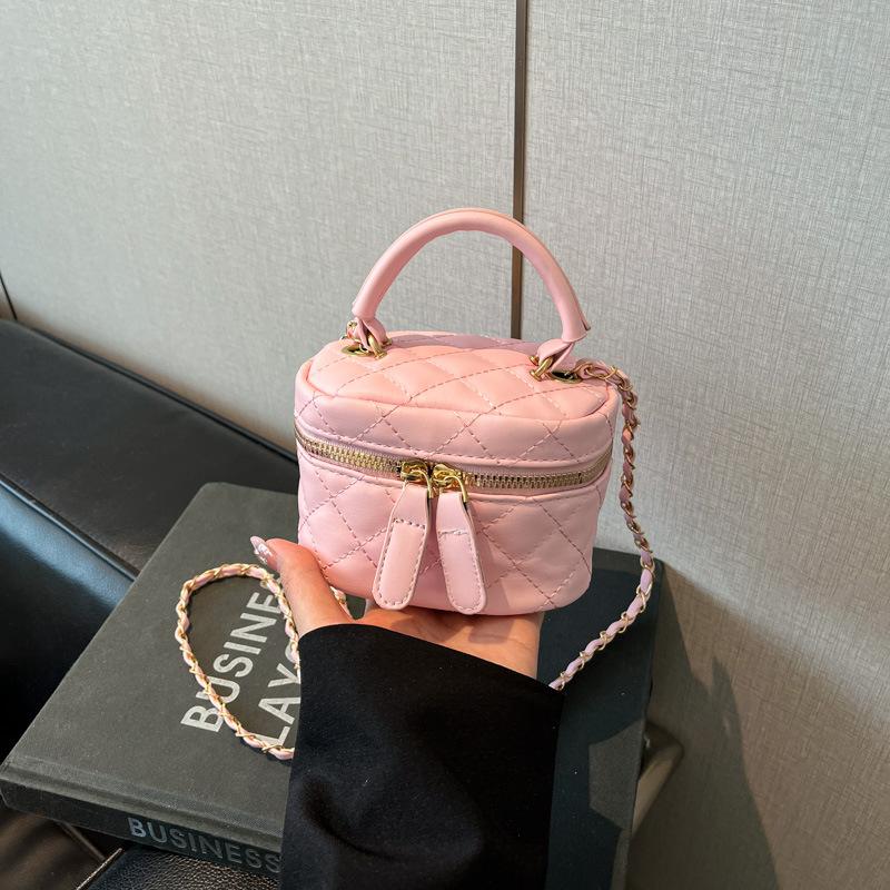 Niche Box Bag Solid Color Beautiful Storage Bag Summer New Product Portable Shoulder Messenger Bag Women's Bag