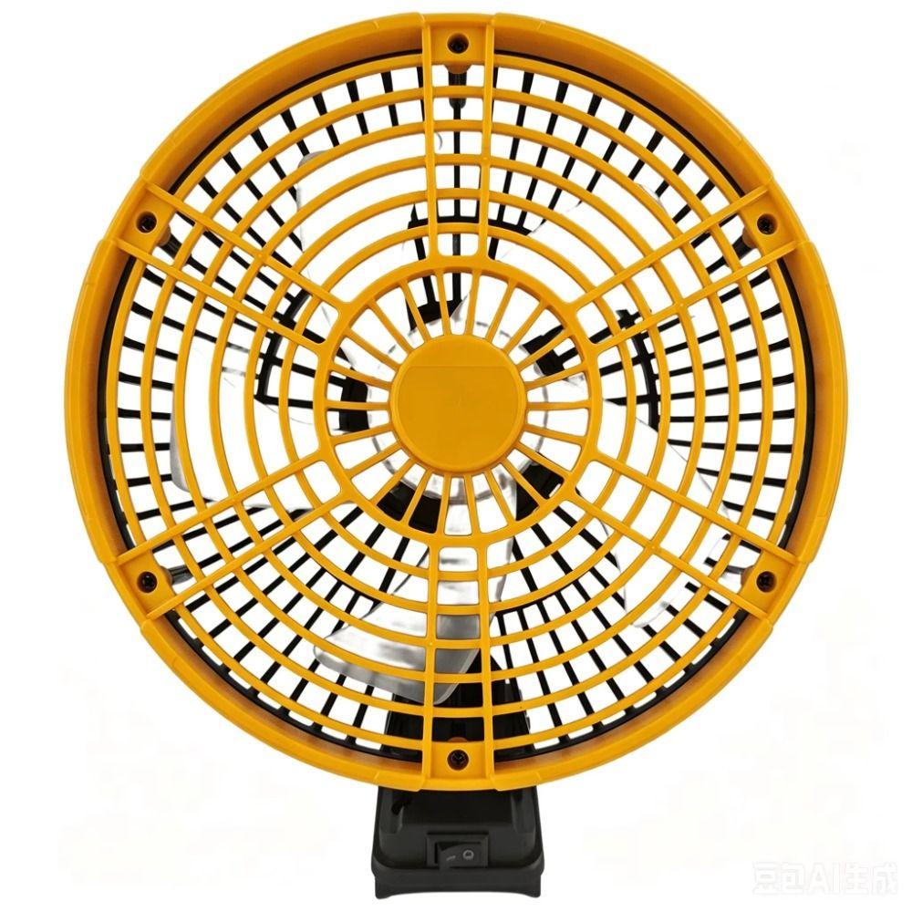 Foldable Lithium Battery Fan 8 Inch Jobsite Fan for Makita/Dewalt/Milwaukee Outdoor Camping