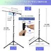 Easygo Boom Stand, Portable Microphone Stand with Extendable Boom Arm, Lightweight and Portable, Foldable Tripod, Includes Deluxe Waterproof Storage