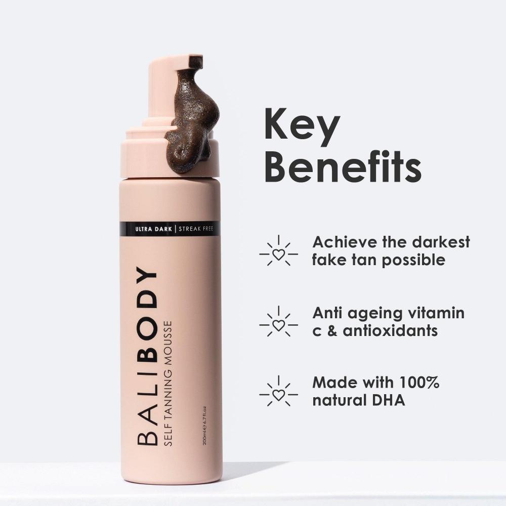 Bali Body Bronzlaştırıcı Köpük 6.7 oz Ultra Koyu uygun fiyatlı