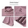 MONTAGUT Men's Silk Blend Pique Polo Shirt