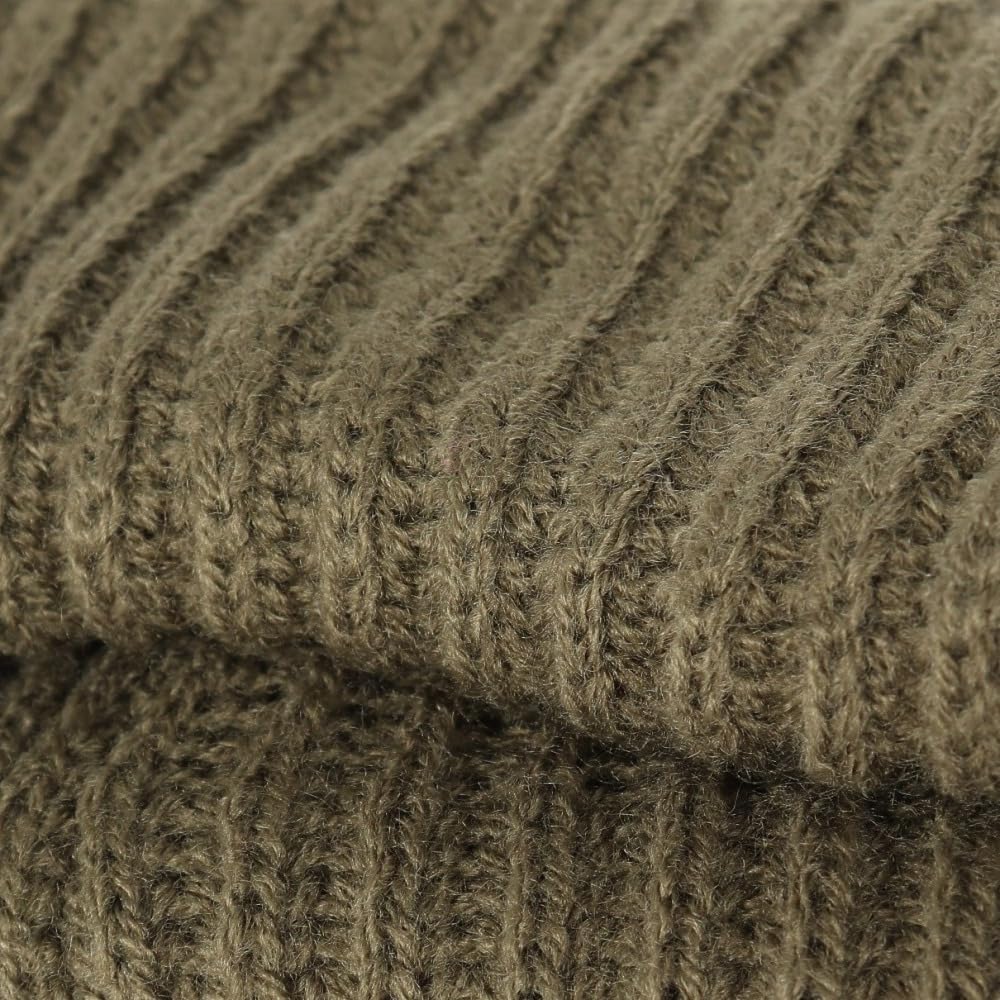 Columbia Split Range Knit Cap, PU5741 302 (Olive/F/Men's), for Trekking and Mountaineering