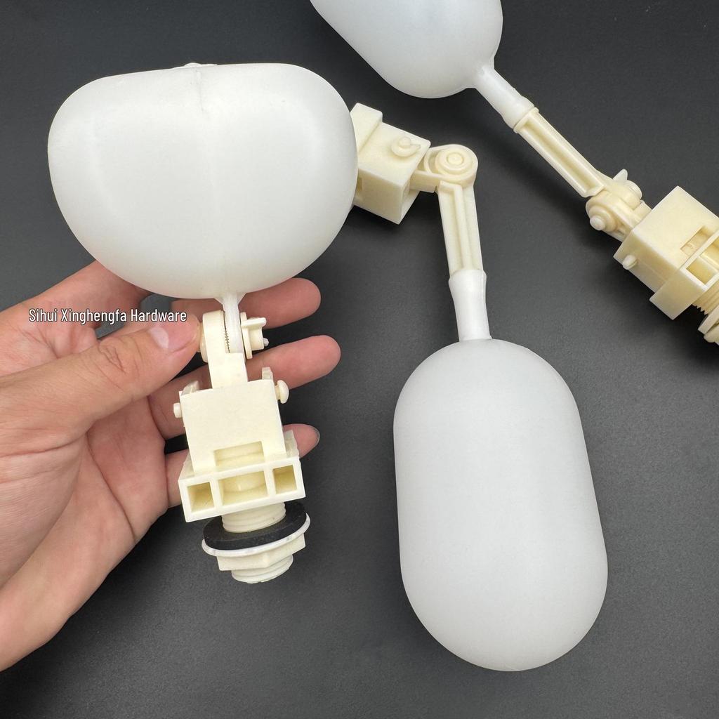 Automatic Shut-off Evaporative Cooler Float Valve: 4 & 6 Point Plastic Water Filler for Water/Ice Tanks