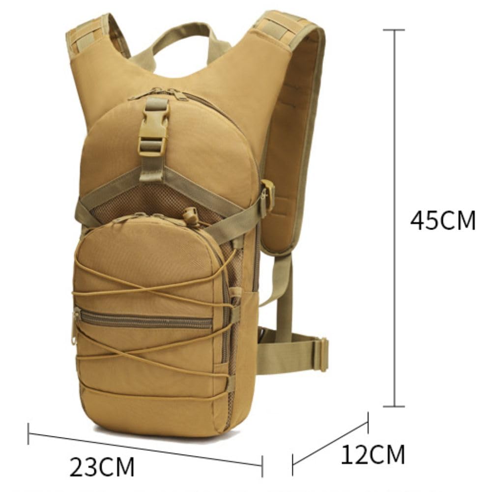 [Tiny Room] Tactical Backpack, Mini Backpack, Waterproof, Lightweight, Small Backpack for Outdoor Activities, Cycling, Hiking, and Portable Bag