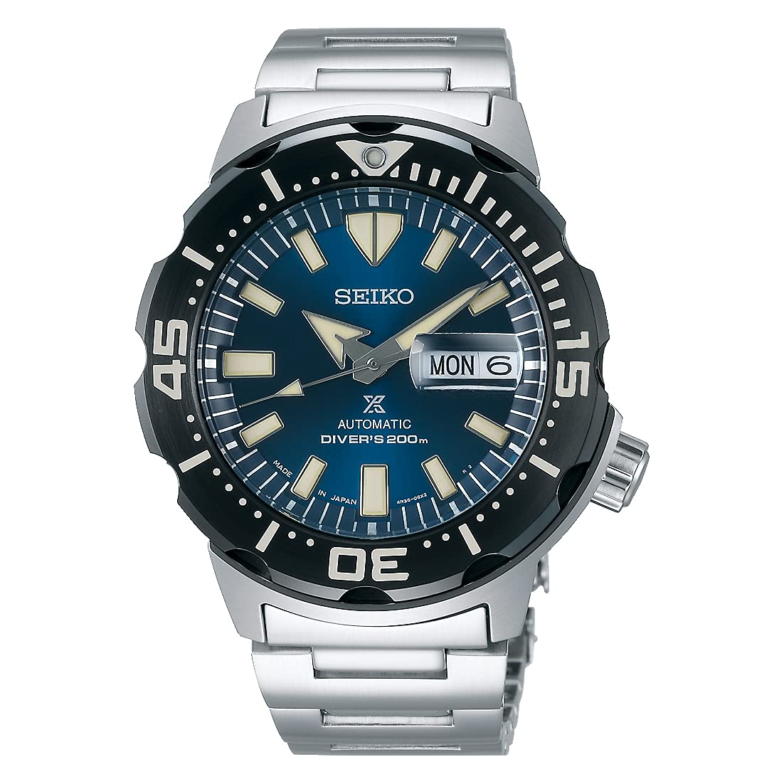 

Годинник SEIKO PROSPEX Механічний автоматичний завод Зроблено в Японії Monster Divers AUTOMATIC MONSTER 200m SRPD25J1 Overseas Model [Seiko] Men s DIVER S