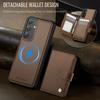 For Samsung Galaxy A54 5G Case JEEHOOD J09 RFID Blocking Card Holder Leather Back Phone Cover Magnetic Case