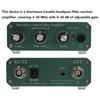SWL Shortwave Listening Amplifier with 0-30dB Adjustable Gain HF Receiver Preamp for HAM Radio & SWL Shortwave Listening