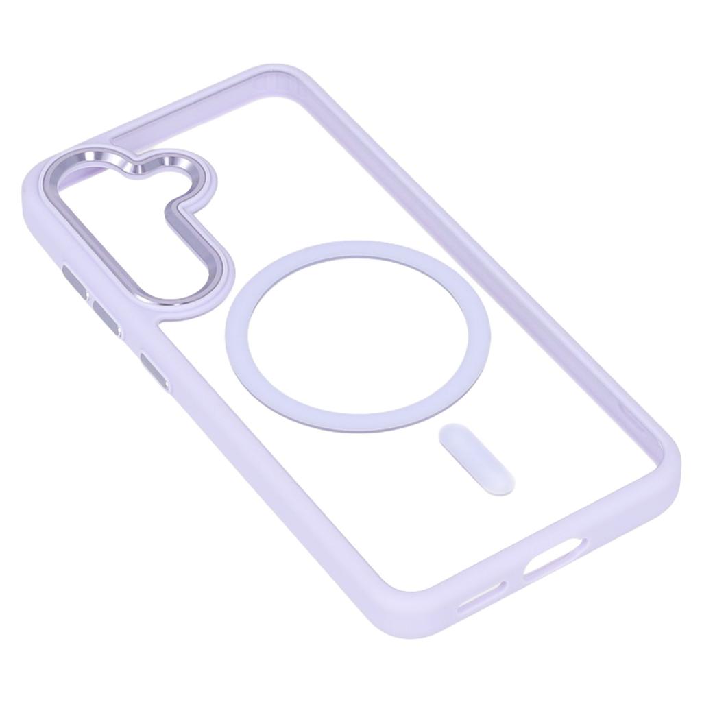 FULEXIN For Samsung Galaxy S25 Magnetic Case Anti Drop TPU + PC Phone Cover