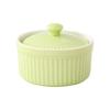 Miniature Covered Porcelain Ramekin Oven Safe Pottery Bowl For Daily Cooking And Meal Preparation