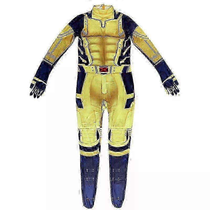 Wolver Logan Battle Suit Cosplay Costume With Wolf Accessories Mask Marvel Fans Collection