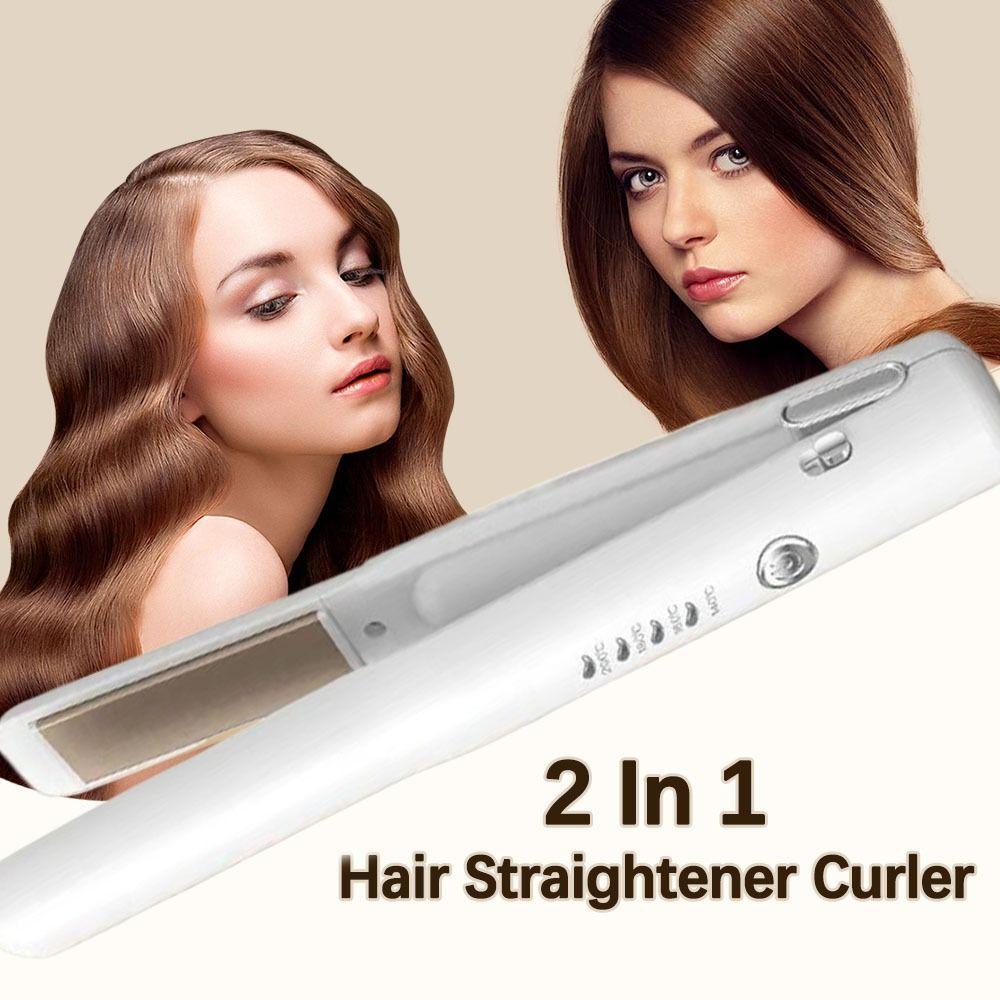 4 Heat Levels Electric Hair Curler 2 in 1 Mini Curling Hair Stick  Hair Styling Tool