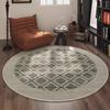 Blanket Round Circle Pile Carpet Bedroom Bed English Living Room Study Sofa Coffee Table Fashion High Sense Floor Mat