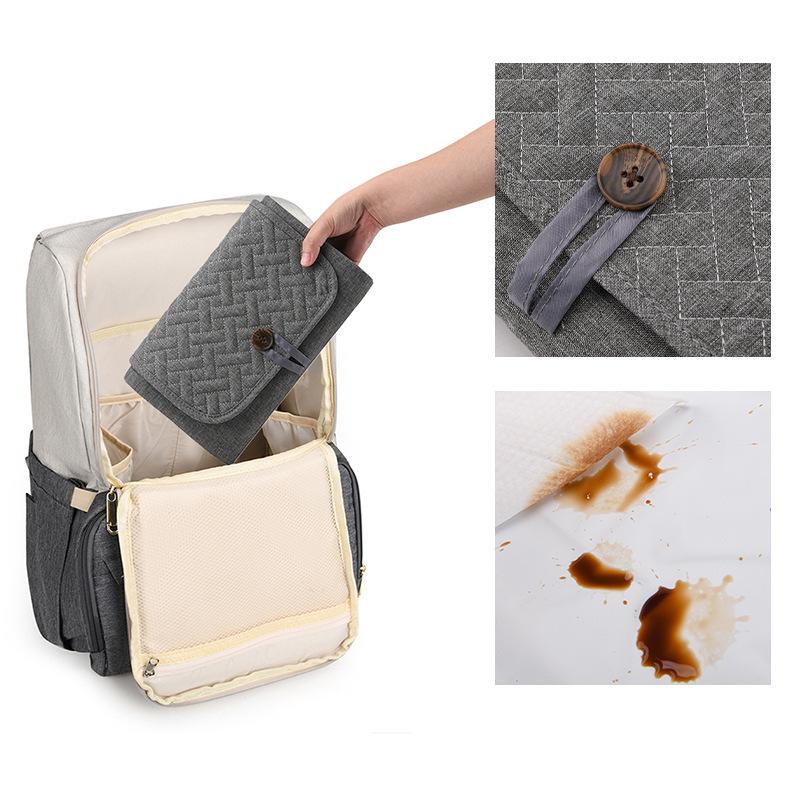 Waterproof Portable Changing Pad for Newborns - Easy-to-Clean & Multi-functional for Diaper Bags