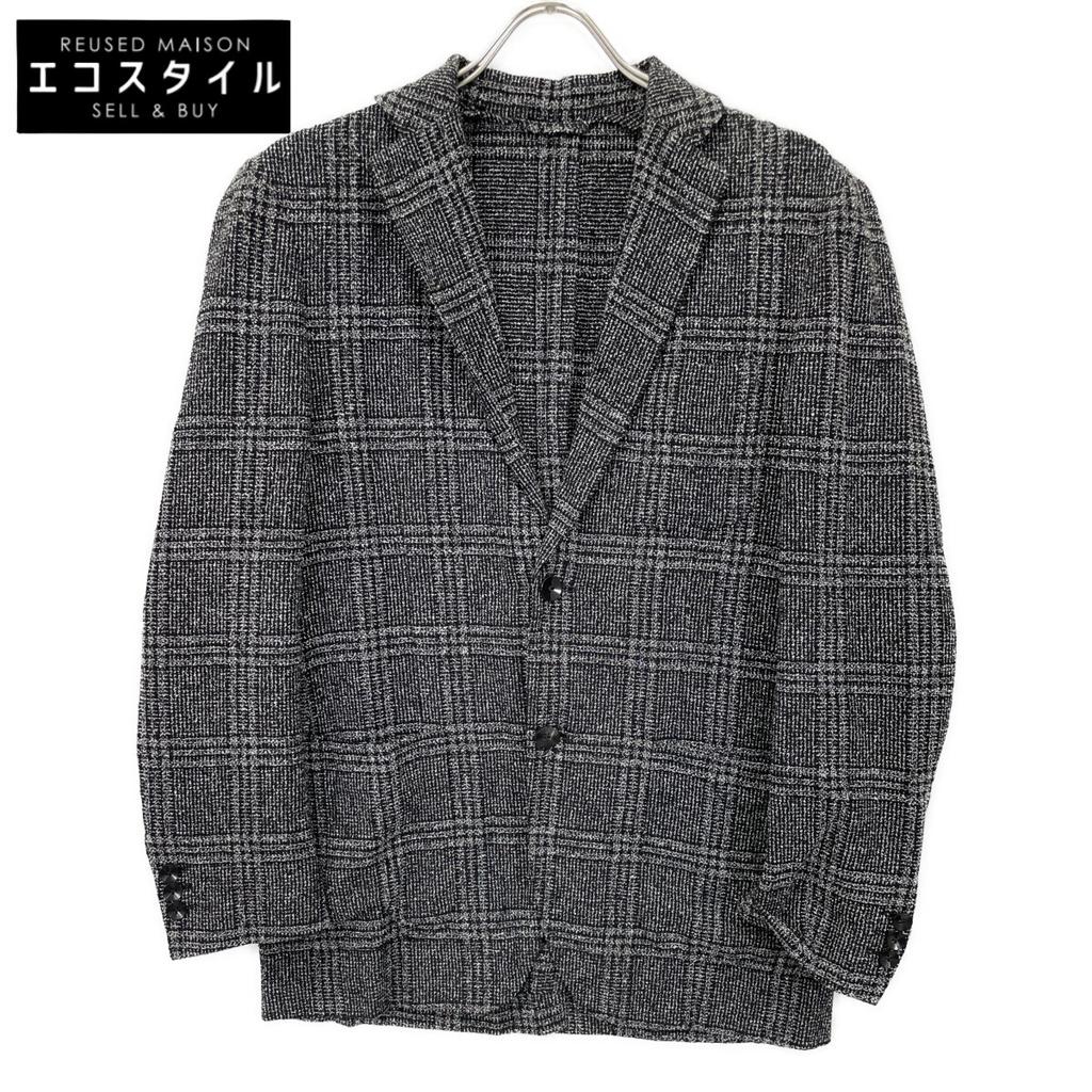 TOMORROWLAND PILGRIM [Excellent Condition] 61-07-21-07007 Angelico Ring Tweed Single 2B Jacket 46 blackUsed