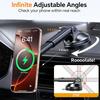 Magnetic Wireless Car Charger 15W Fast Charging Adapter Dashboard Car Phone Holder for iPhone 16 15 14 Pro Max Plus 13 12