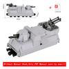 2025 New MOC City Creative Idea Train Artillery Vehicle Tank Destroyer Building Block Bricks Kids DIY High-tech Creative Toys