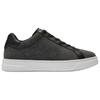 Coach Highline Fabric Synthetic Leather Round Toe Flat Lace-Up Low-Top Sneakers Men Sneakers Black CAR42-A0R