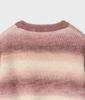 FALLETT Gradient Stripe Knit Pink