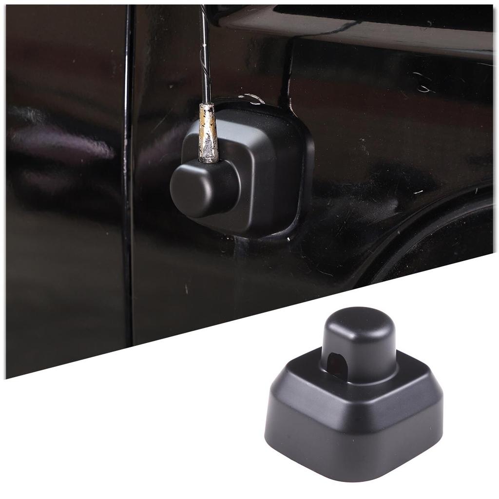 Matte Black Side Antenna Base Bezel Cover Trim For Hummer H3 2005-2009