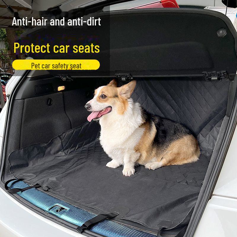 

Универсальный коврик для заднего сиденья автомобиля для домашних животных - антигрязный коврик для сиденья автомобиля для собак