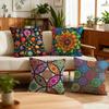 Vibrant Mexican Flower Cushion Cover Best Home Office Coffee Pillow Sofa Printing Decoration Room Shop Car Nordic Simplicity Hit
